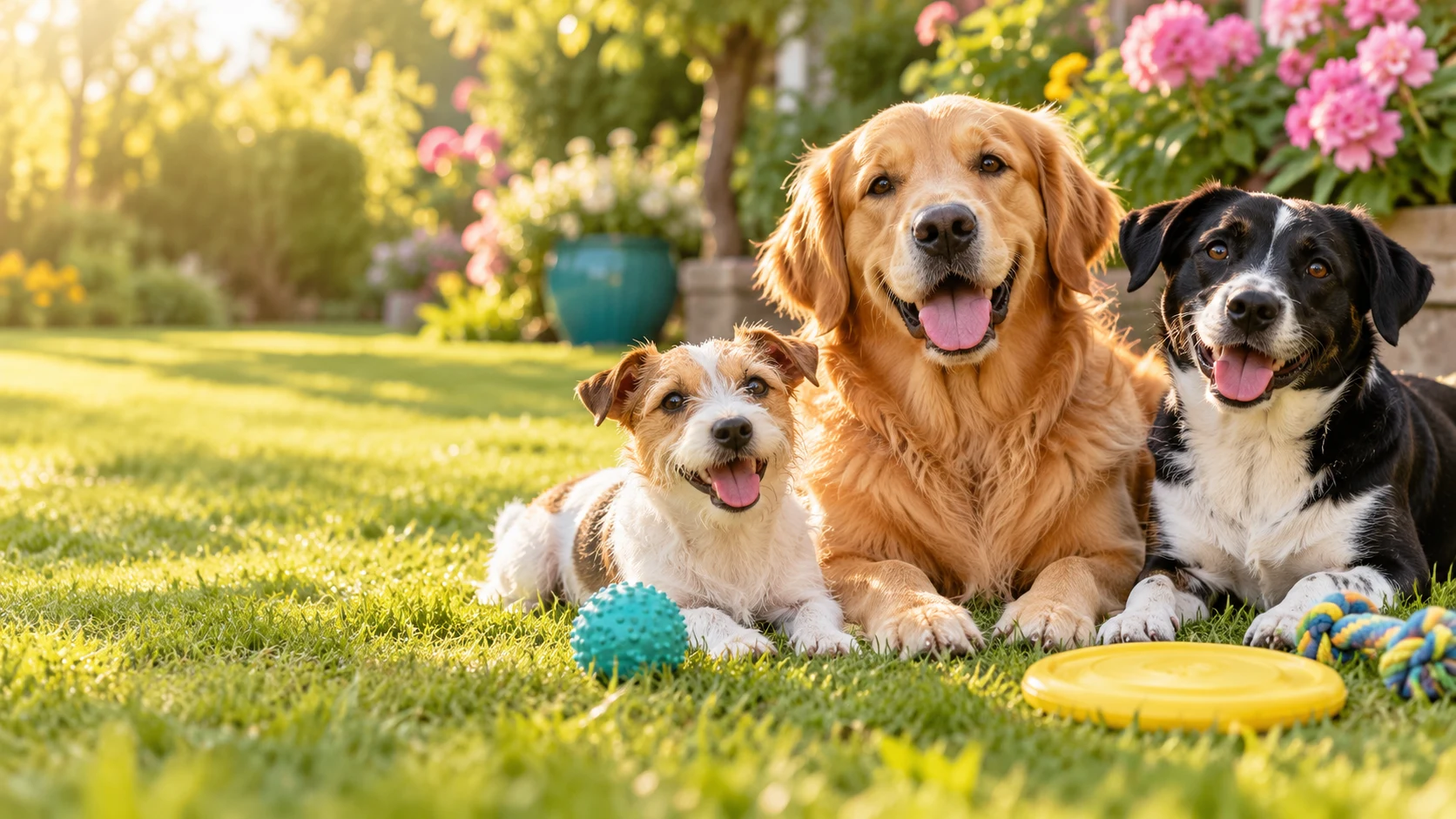 Illustrative multi-dog households